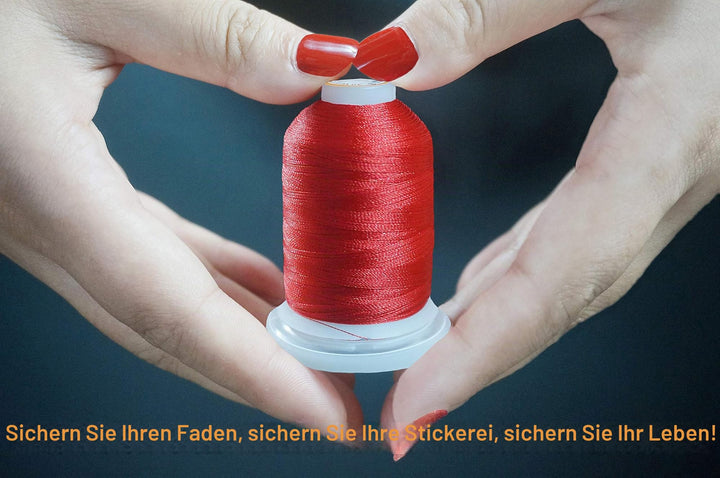 Stickgarn Polyester 64 Spulen à 1000m für Stickmaschinen - Bild 4