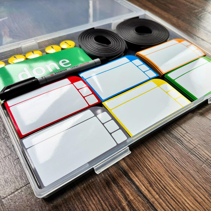 Scrum &amp; Kanban Board Set magnetisch für Whiteboard bis 180×120 cm - Bild 4