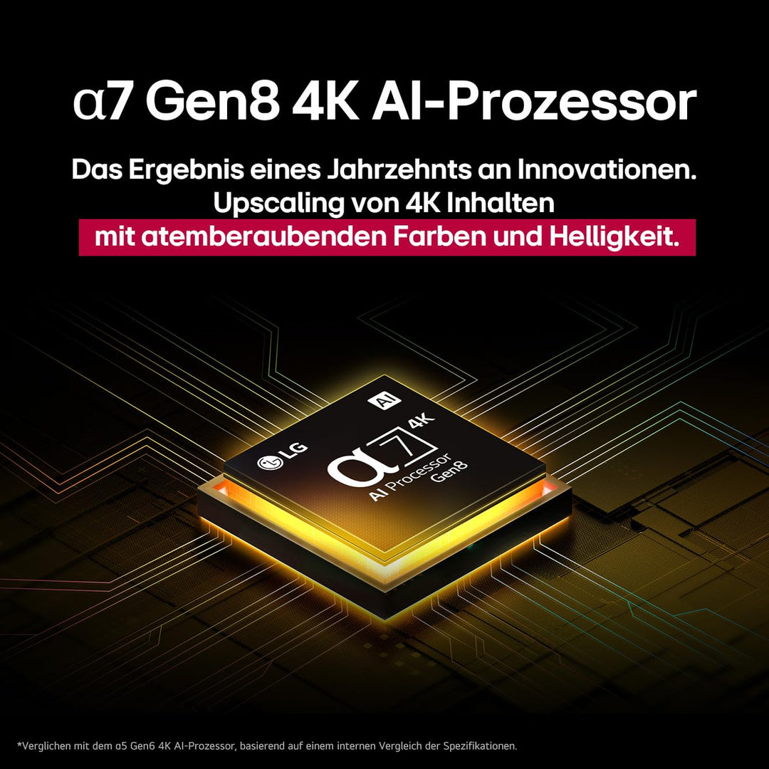 4K NanoCell TV 43 Zoll AI-Prozessor webOS 25 HDR Gaming - Bild 6