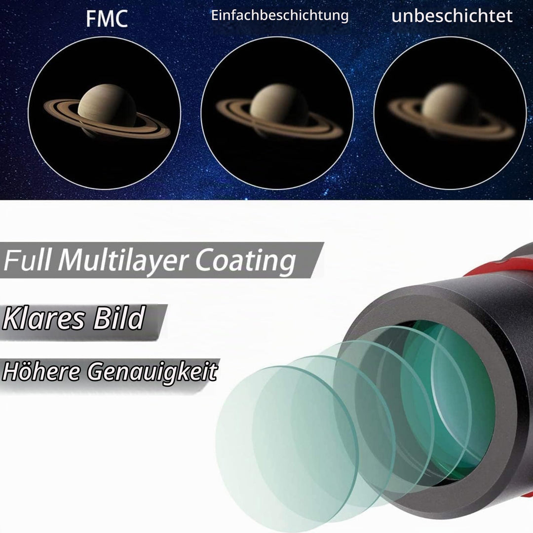 Sucherfernrohr 30mm Mini-Leitrohr f/4 für Astrofotografie - Bild 5