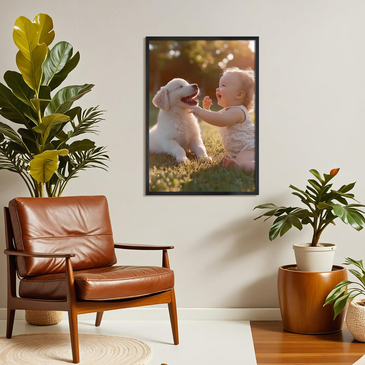 Bilderrahmen A1 Aluminium 59,4x84 cm schwarz matt - Bild 5
