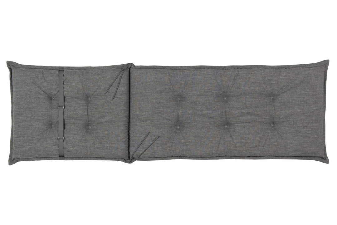 Liegenauflage 190x60 cm Grau wasserabweisend UV-beständig - Bild 6