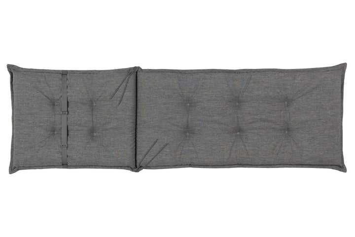 Liegenauflage 190x60 cm Grau wasserabweisend UV-beständig - Bild 6