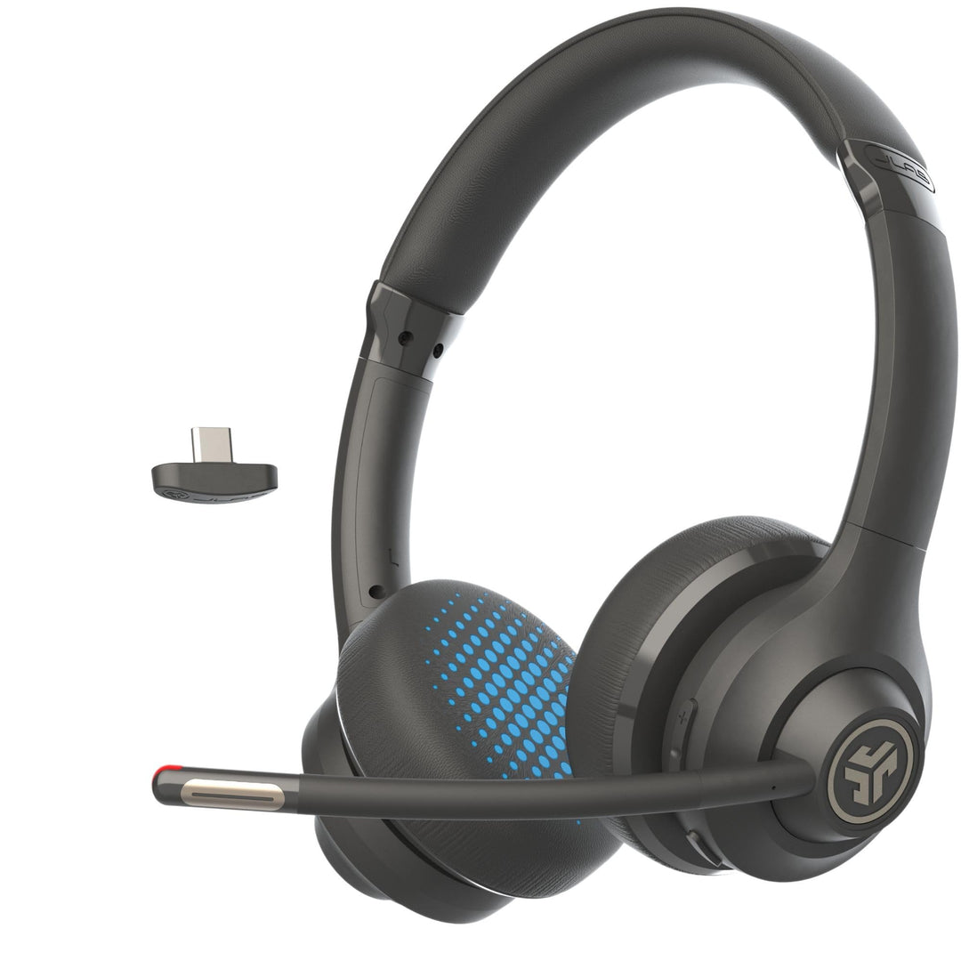 Bluetooth Headset On-Ear 55h Akku 2-Mic ENC USB-C für Homeoffice