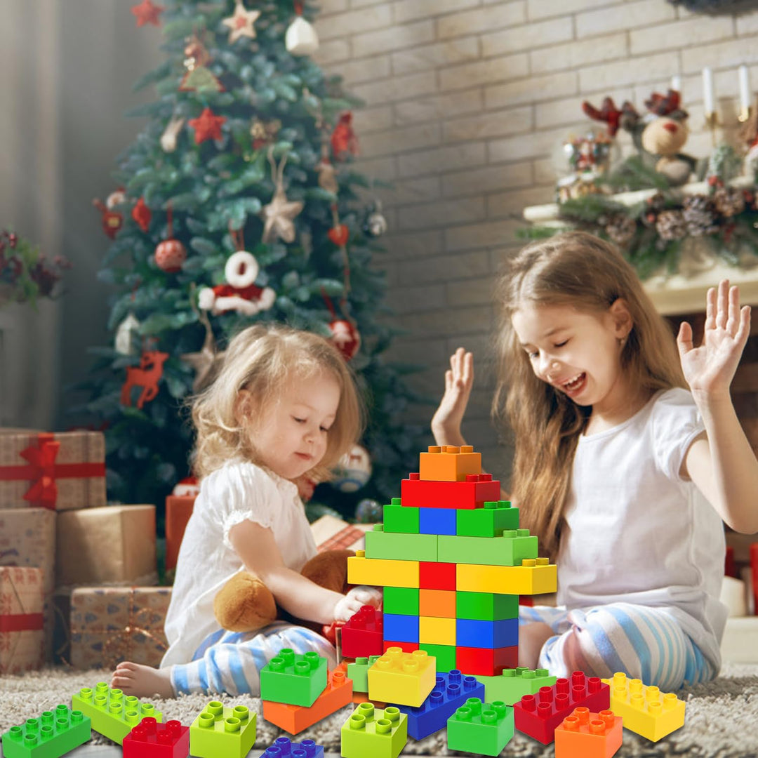 Grosse Bausteine Set 168 Teile ABS-Kunststoff für Kinder ab 3 - Bild 7