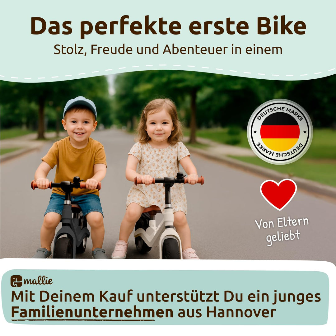 Laufrad Kinder ab 2 Jahre mit Klingel und Spritzschutz höhenverstellbar - Bild 7
