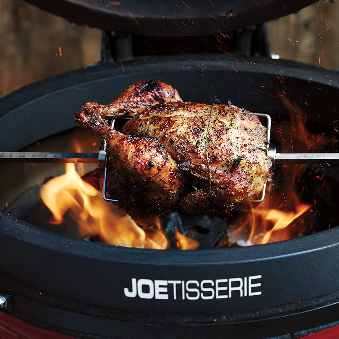 Rotisserie-Aufsatz für Kamado Joe Classic I II III Edelstahl - Bild 2