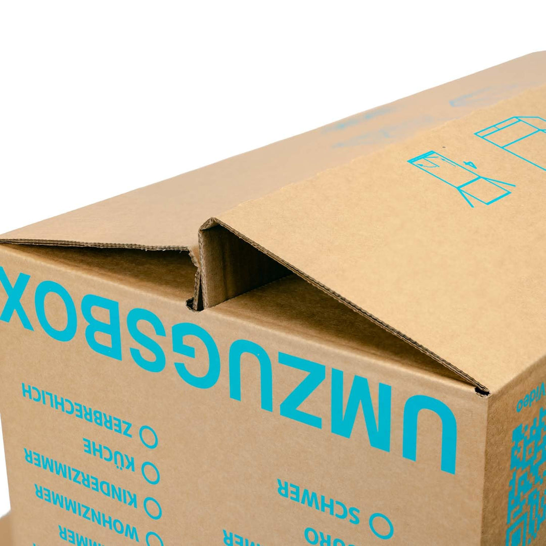 Umzugskartons 25er-Set 62x30x33 cm zweiwellig 40 kg Tragkraft - Bild 6