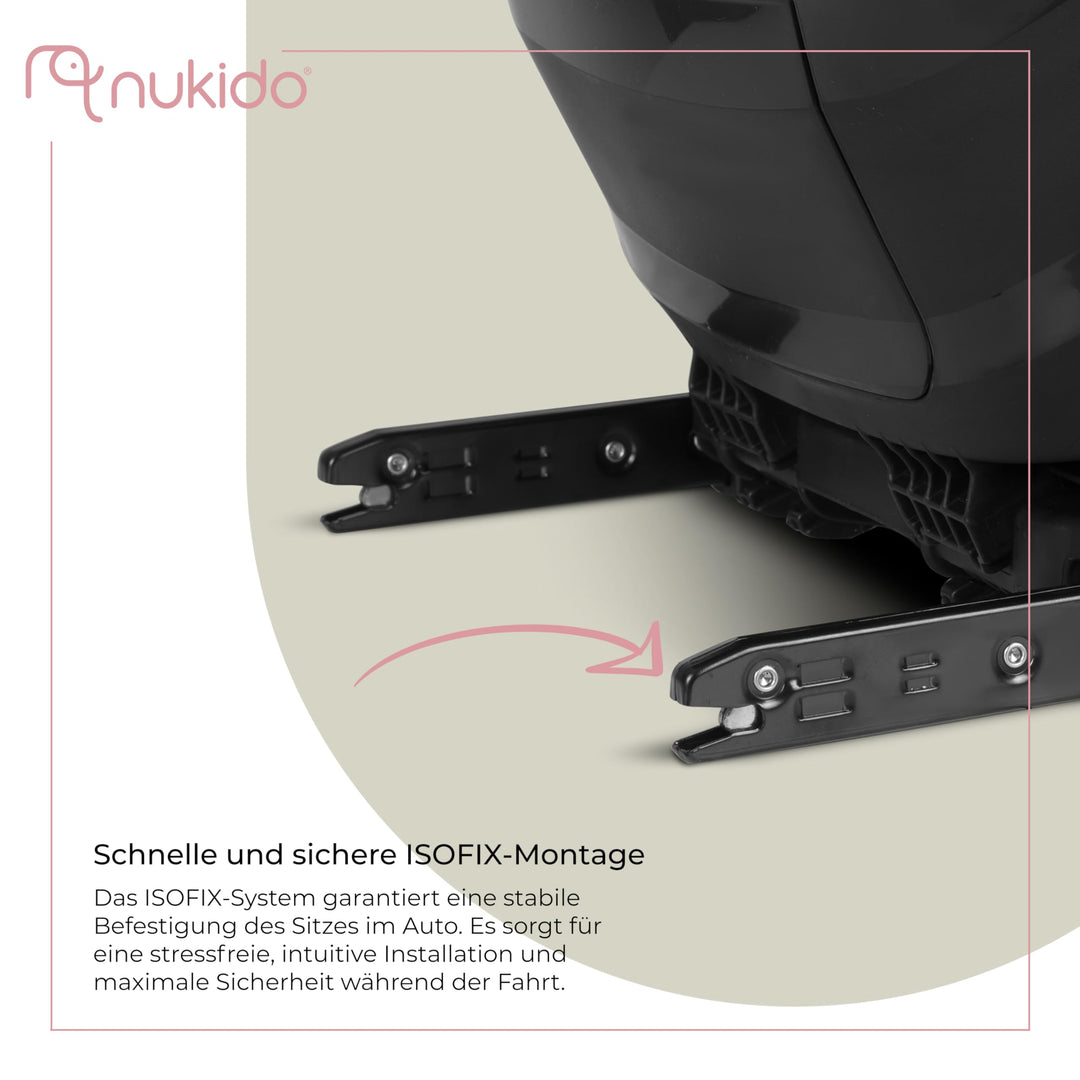 Kindersitz ISOFIX 15-36 kg mit SIP-Schutz, 12-fach verstellbar - Bild 4
