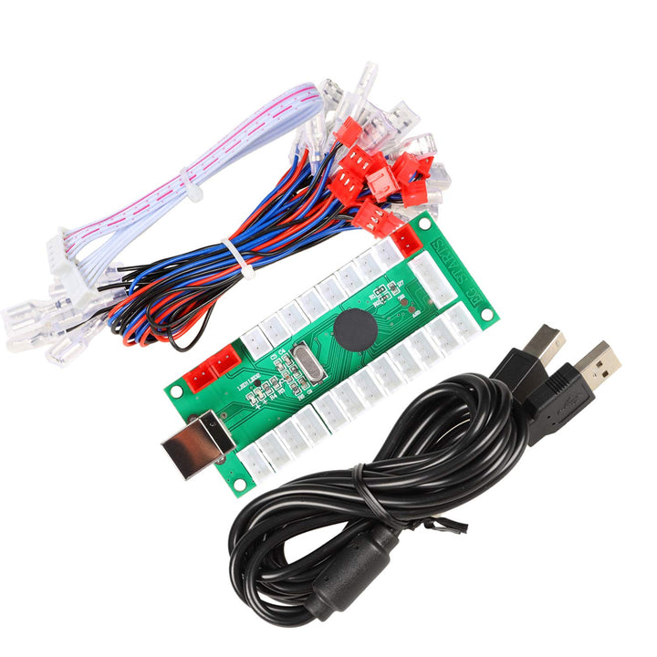 Arcade Schrank DIY Set 2 Spieler 8-Wege-Joystick LED Tasten - Bild 5