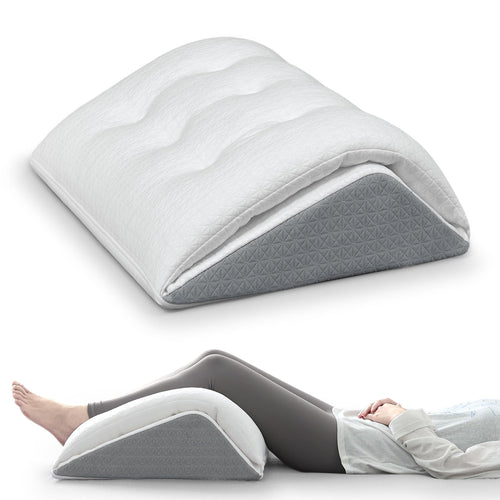 Beinkissen Keilkissen 2-lagiger Memory-Schaum 60 cm Rückenschläfer