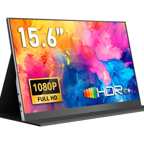 Tragbarer Monitor 15,6 Zoll FHD IPS USB-C HDMI für Laptop PS5 Xbox