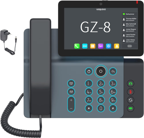 IP-Telefon mit 7 Zoll Touchdisplay WLAN Gigabit für FritzBox
