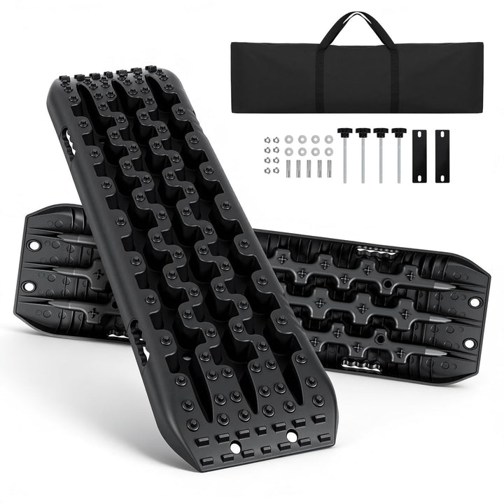 Offroad Traktionsmatten 2er-Set Nylon 106x31cm bis 10t Anfahrhilfe