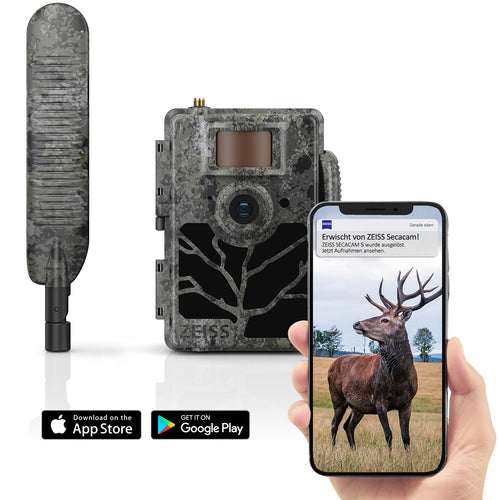 Wildkamera 4G LTE mit Handyübertragung 12MP 60° Nachtsicht