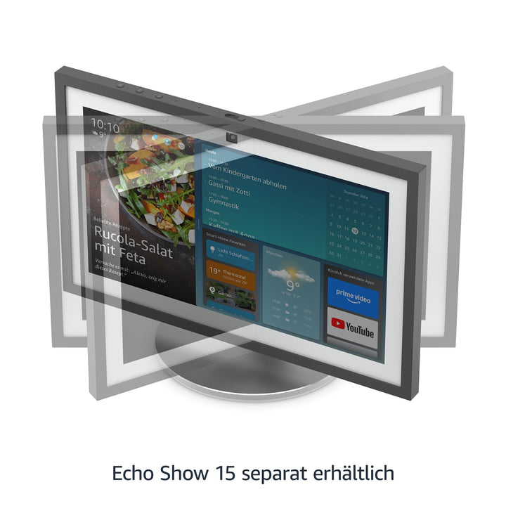 Ständer für Echo Show 15 Aluminium 360° schwenkbar 30° neigbar - Bild 6