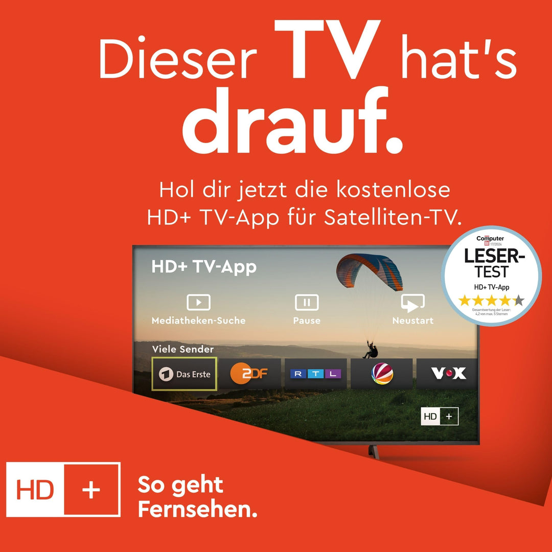 Smart TV 43 Zoll 4K UHD VIDAA mit Dolby Vision &amp; Triple-Tuner - Bild 7