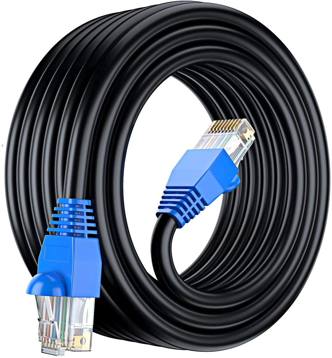 Netzwerkkabel CAT6 Outdoor 30m wasserdicht UV-beständig schwarz - Bild 9