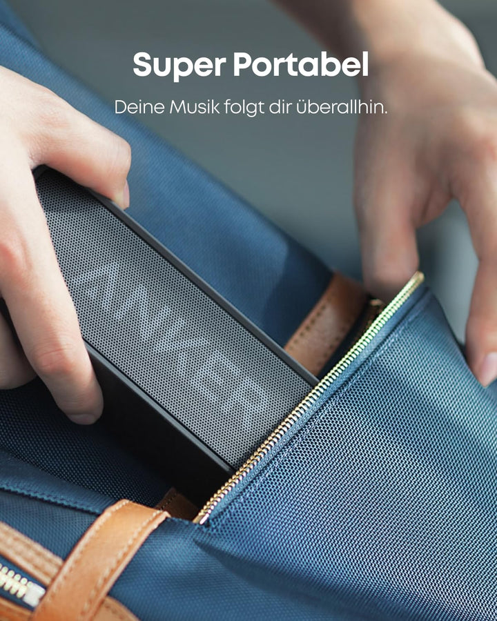 Bluetooth Lautsprecher kompakt mit 24h Akku und Stereo-Bass - Bild 6