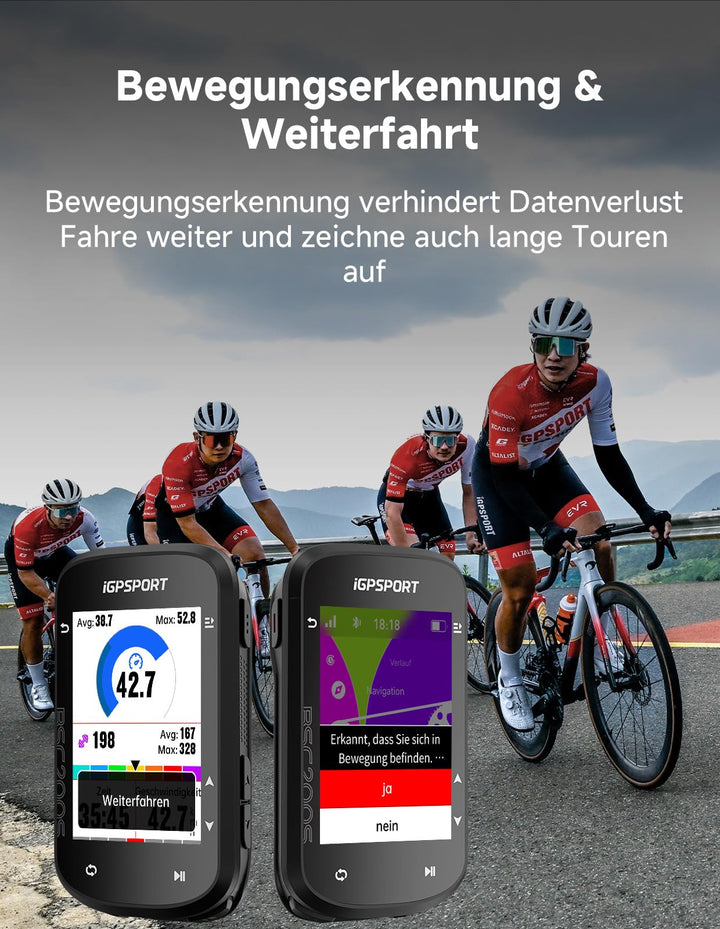 Fahrradcomputer GPS kabellos 2,4 Zoll Farbdisplay mit Navigation - Bild 5