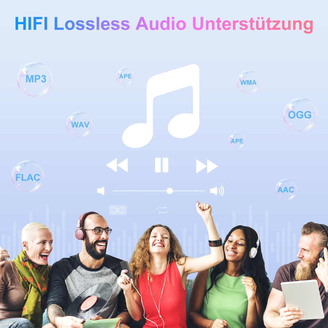 MP3 Player Android WLAN Bluetooth 4-Zoll Display 512 GB erweiterbar - Bild 4