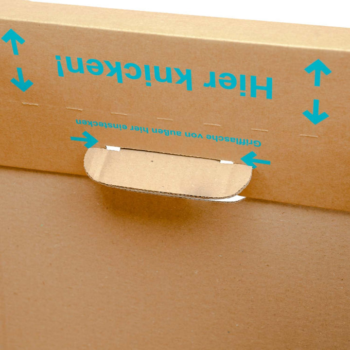 Umzugskartons 25er-Set 62x30x33 cm zweiwellig 40 kg Tragkraft - Bild 8