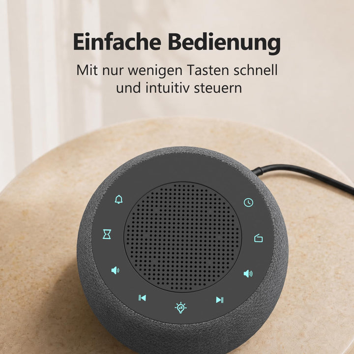 Radiowecker mit Nachtlicht 7 Farben FM-Radio 5W Lautsprecher - Bild 8