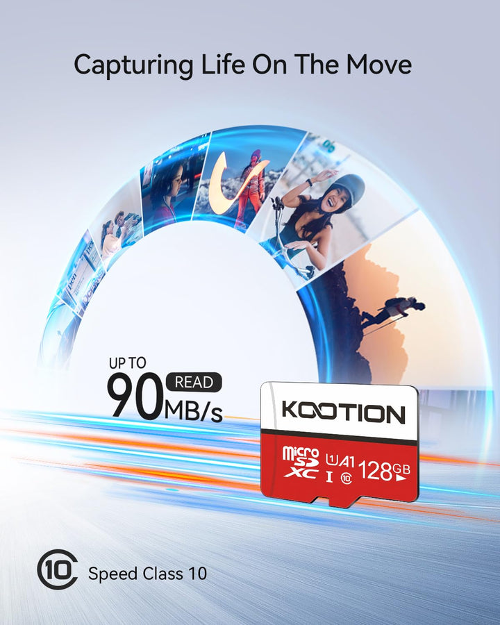 Micro SD Karte 128 GB 2er-Pack U1 Class 10 A1 UHS-I 4K - Bild 2