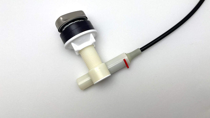 Ablaufventil-Bowdenzug 3 Zoll mit Rolle und Kappe fuer Franke-Spuelen ab 1999 - Bild 2
