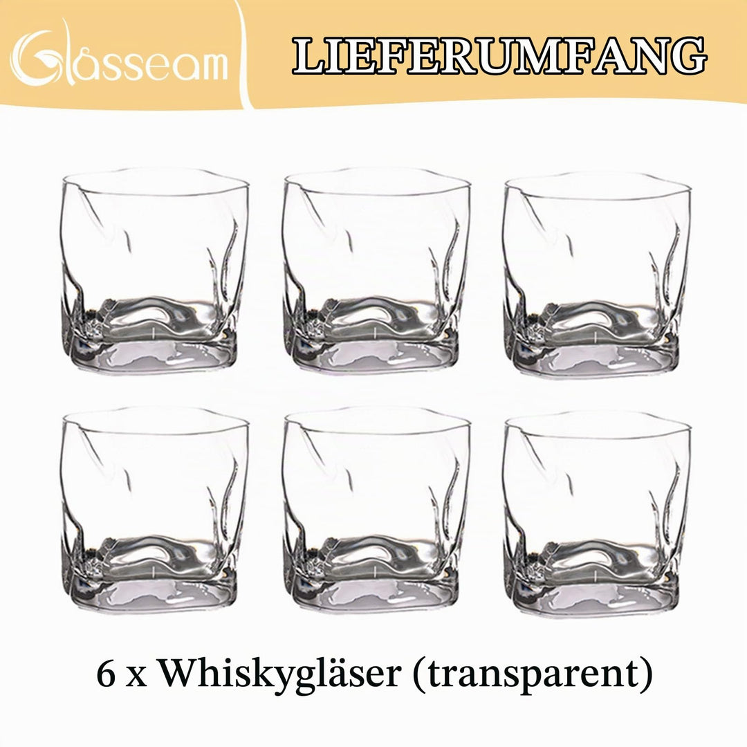 Whiskygläser 6er-Set 250ml mit Rillenstruktur für Bar und Zuhause - Bild 6