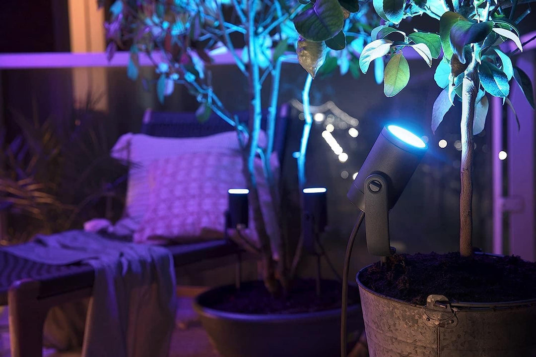 Gartenstrahler LED 3er-Set 16 Mio. Farben IP65 Smart App-steuerbar - Bild 10