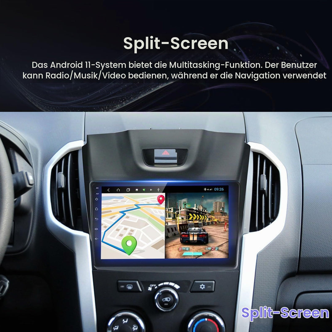 Autoradio Android 13 für Isuzu D-MAX 2012-2018 / MU-X 9 Zoll - Bild 9