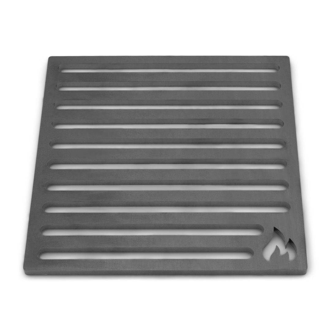 Ofenrost 22x22cm Massivstahl 8mm bruchsicher für Kamin &amp; Grill - Bild 3