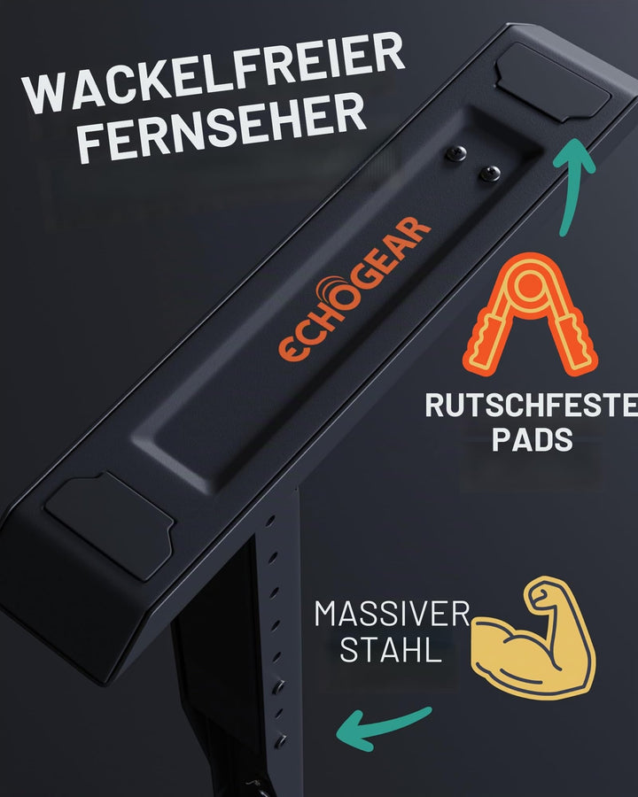 TV-Ständer universal höhenverstellbar für Fernseher 49–77 Zoll Stahl - Bild 5