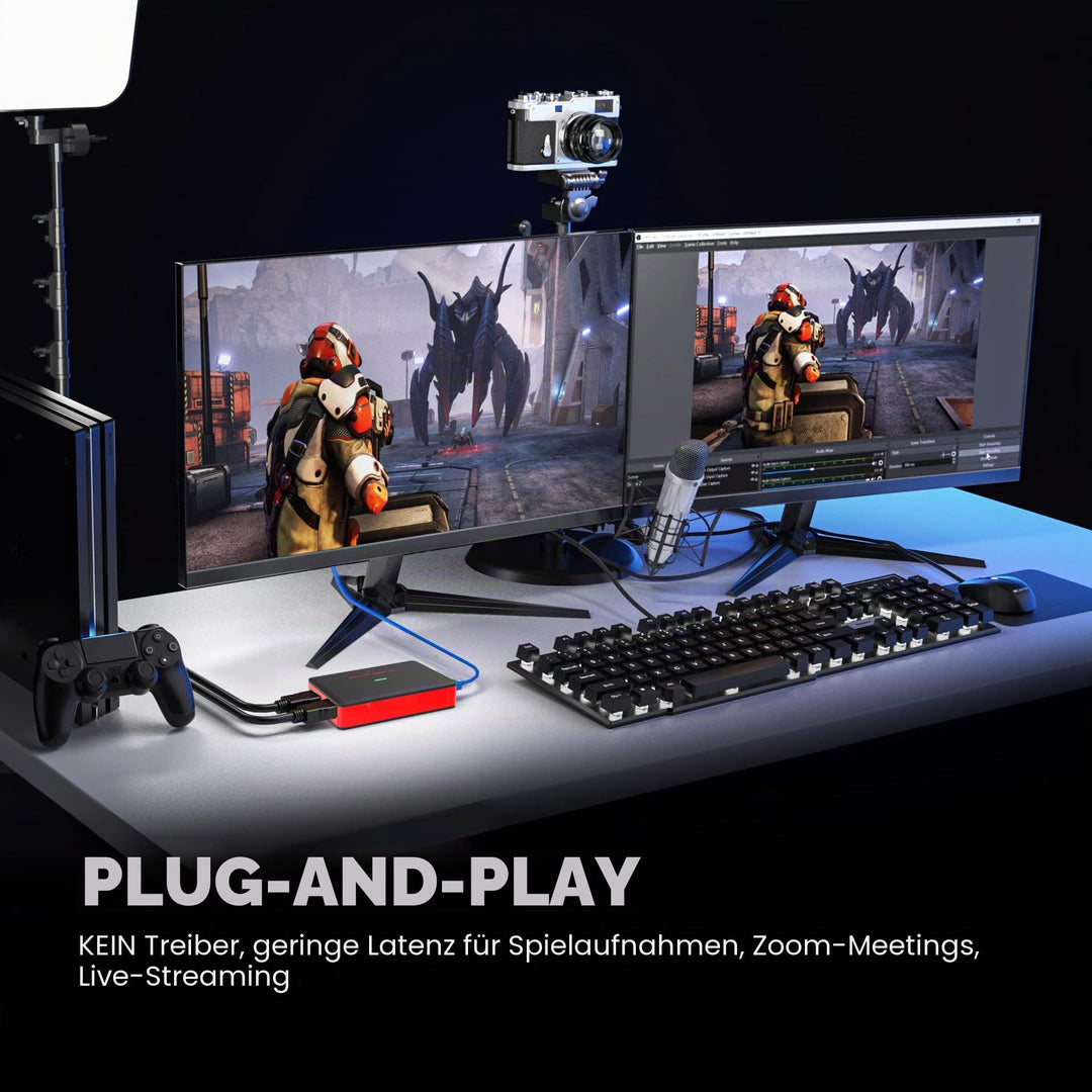Video Capture Card USB 3.0 Full HD 1080p 60fps HDMI fuer PC - Bild 6