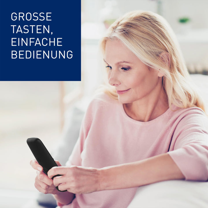 Schnurlostelefon Set mit Anrufbeantworter 3 Mobilteile grosse Tasten Senioren - Bild 5