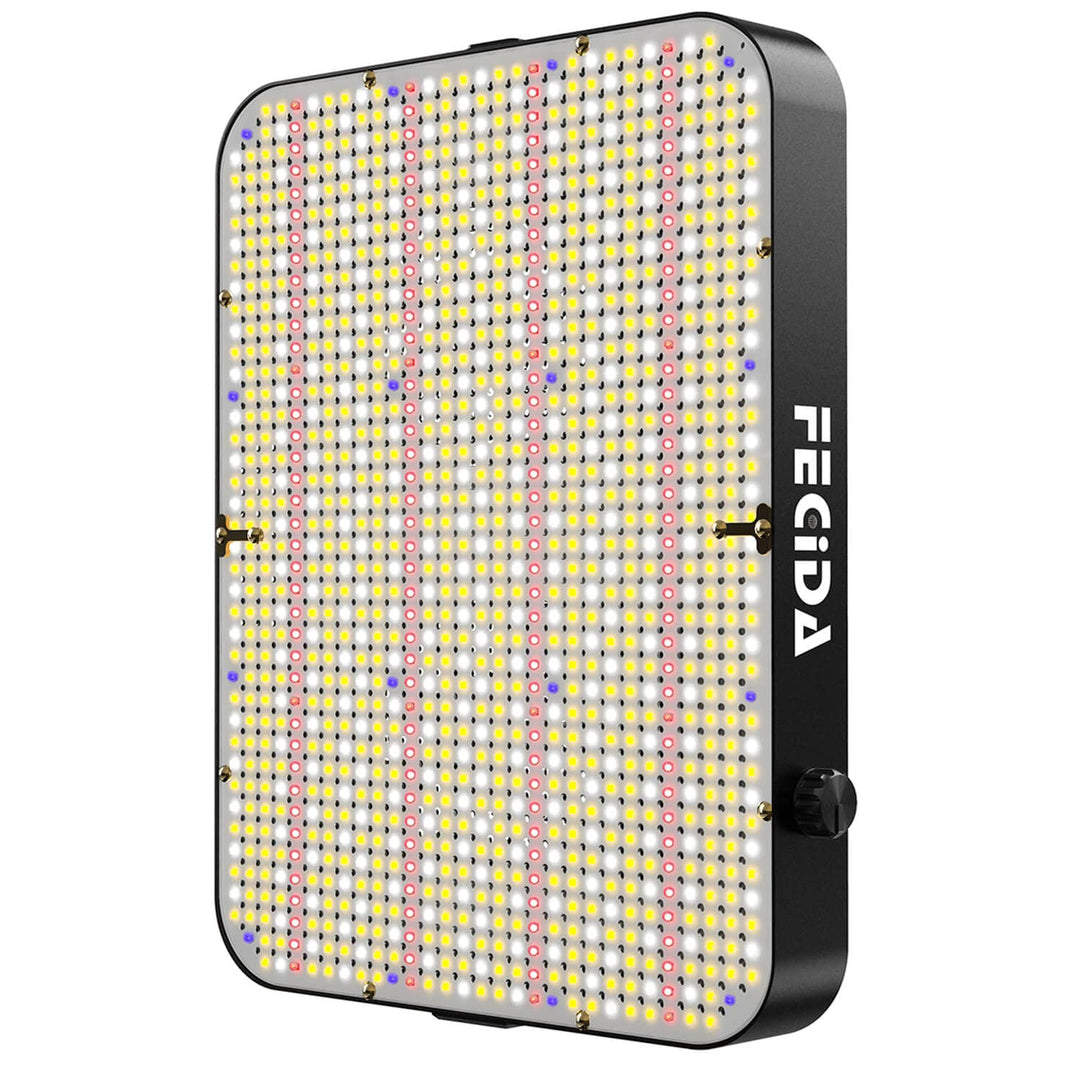 LED Pflanzenlampe 260W Vollspektrum dimmbar 24000lm für 90x90cm Growzelt