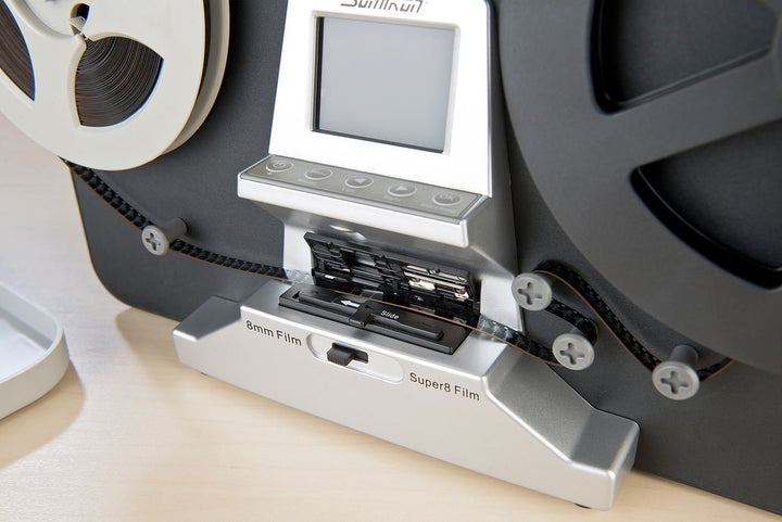Filmscanner Super 8 &amp; 8mm HD mit SD-Karte, bis 7"-Rollen - Bild 3