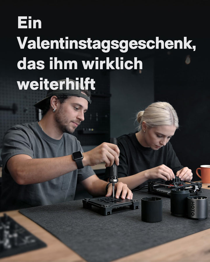 Elektrischer Schraubendreher Set 30 Bits USB-C mit Display - Bild 8