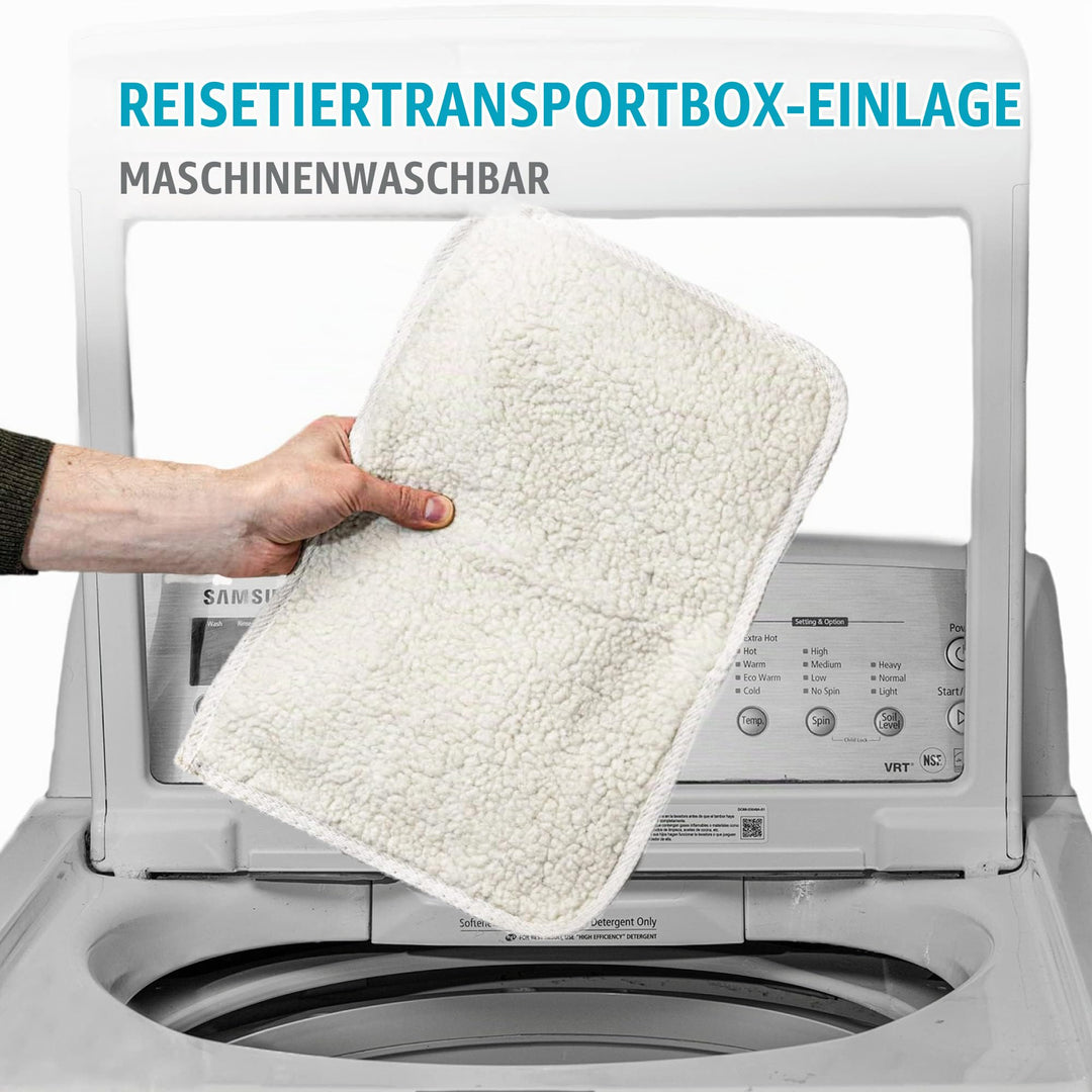 Haustier-Transportbox flugzeugzugelassen Grösse L Anthrazit 10 kg - Bild 11