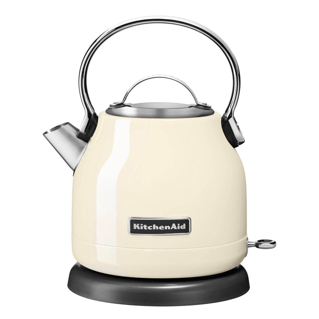 Wasserkocher Edelstahl 1,25 L Kuppelform Almondcream