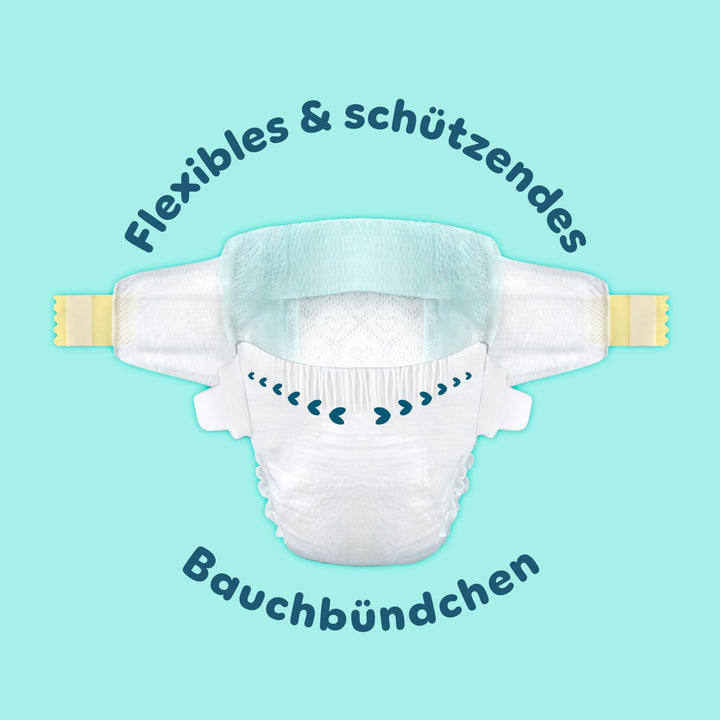 Windeln Grösse 4 (9–14 kg) ultra-weich 186 Stück mit Feuchtigkeitsindikator - Bild 5