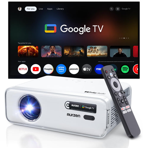 Beamer Full HD Google TV Dolby Audio Autofokus 200 ANSI Lumen