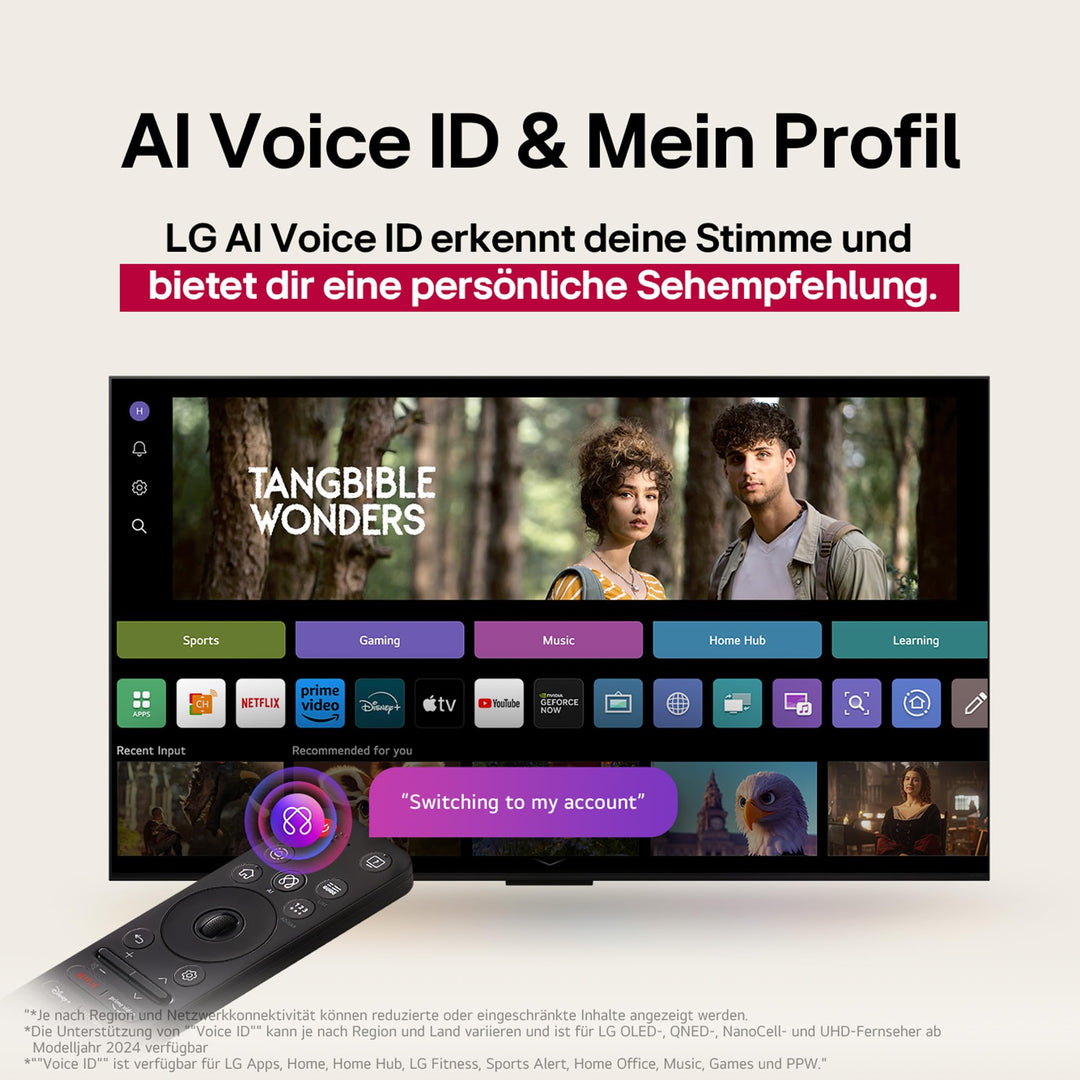 4K NanoCell TV 55 Zoll mit AI-Prozessor und webOS 25 - Bild 10