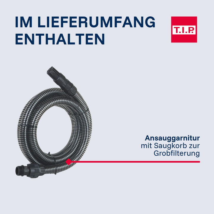 Gartenpumpe Edelstahl selbstansaugend 4.400 l/h 5,0 bar 1.200W - Bild 6