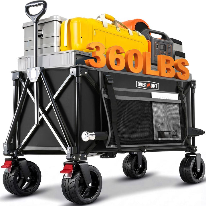 Bollerwagen faltbar 150L All-Terrain-Räder 150kg Tragkraft