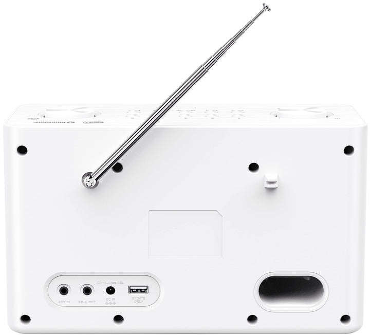 Stereo-Kompaktradio DAB+ Bluetooth 2x10W mit Wecker, weiss - Bild 4