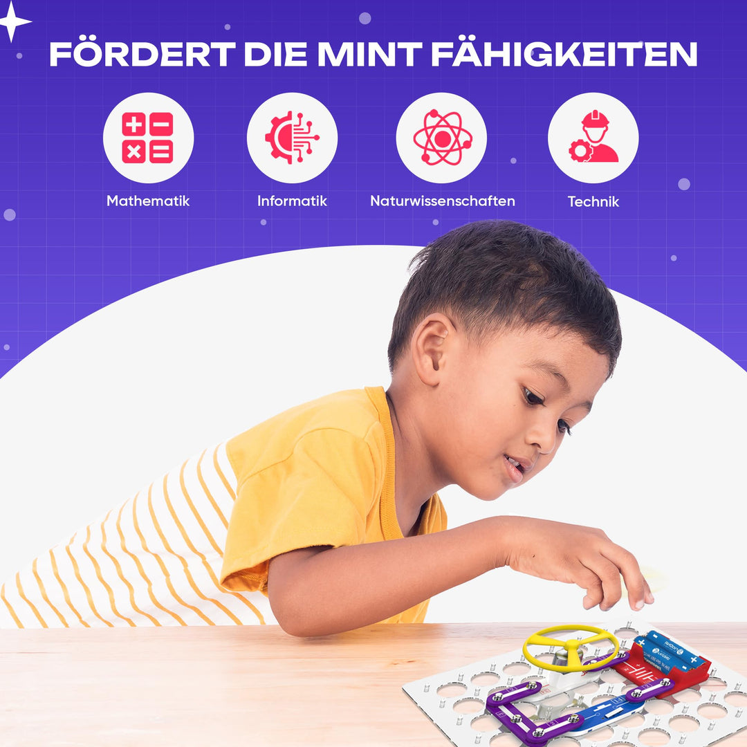 Elektronik Baukasten Kinder 300 Experimente MINT ab 8 Jahren - Bild 7