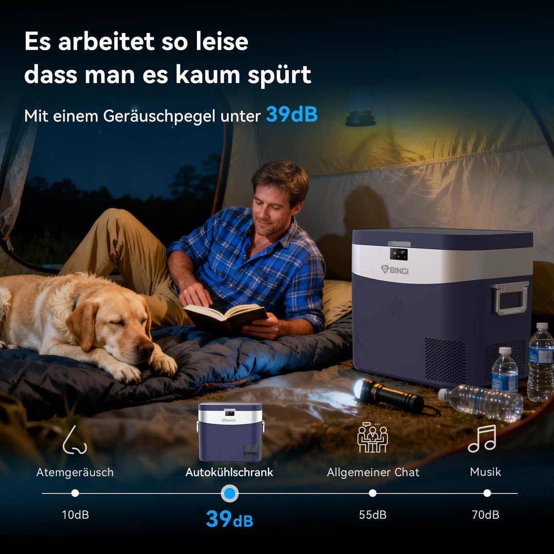 Kompressor-Kühlbox 22L elektrisch 12/24V DC für Auto und Camping - Bild 7