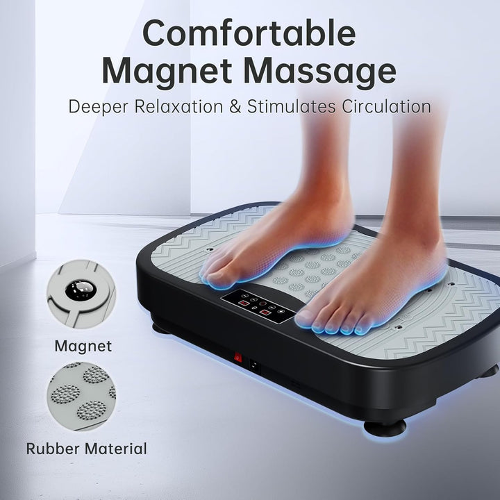 Vibrationsplatte mit 99 Stufen und 9 Modi für Ganzkörper-Training - Bild 6